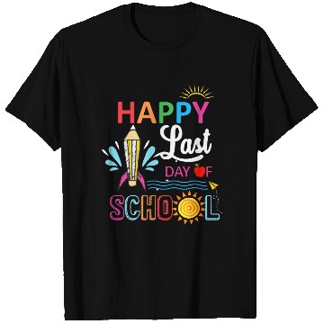 Discover Happy Last Day Of School Teacher Boys Girls Kids T Shirts