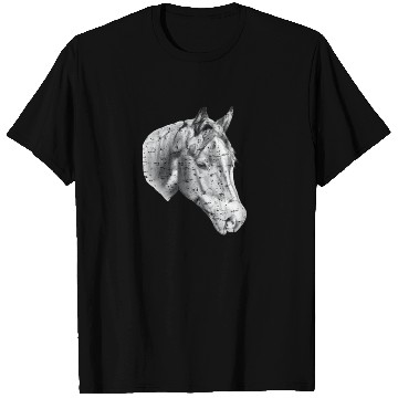 Discover Horse head pencil drawing T Shirts