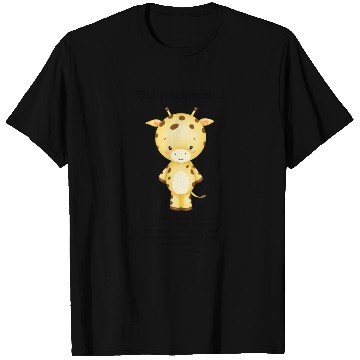 Discover Did you know ... giraffe T Shirts