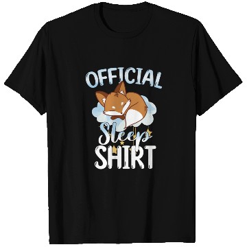 Discover Official Sleep T Shirts Fox
