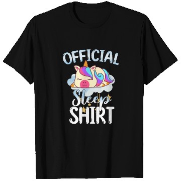 Discover Official Sleep T Shirts Unicorn