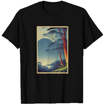 Discover Get Closer to Nature with Rainforest Night Poster T Shirts