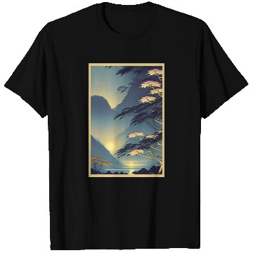 Discover Magic of Rainforest Night Poster T Shirts