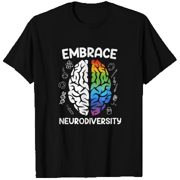 Discover Autism Embrace Neurodiversity Autistics T Shirts