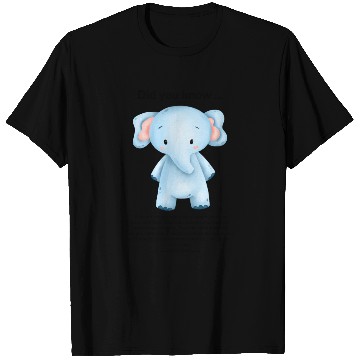 Discover Did you know ... elephant T Shirts