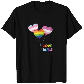Discover Pride LGBTQ. Statement T Shirts