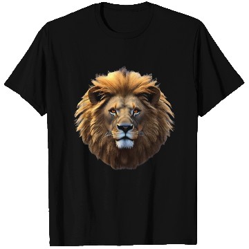 Discover Lion, lion head T Shirts