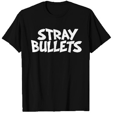 Discover Stray Bullets White Logo Variant T Shirts