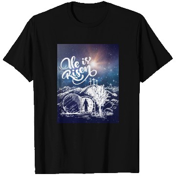 Discover He Is Risen!Jesus,Easter, Bright & Morning Star T Shirts