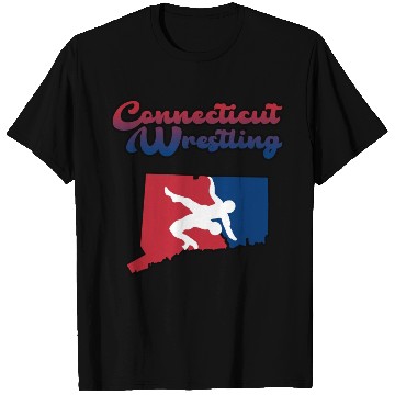 Discover Connecticut Wrestling T Shirts