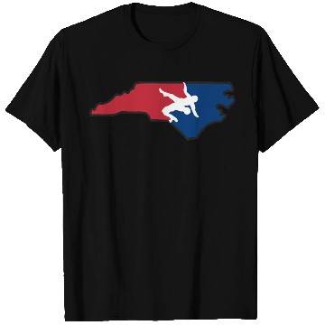 Discover North Carolina Wrestling T Shirts