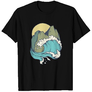 Discover Sun Mountain And Sea T Shirts