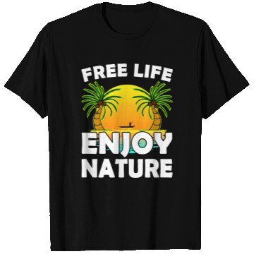 Discover Free Life Enjoy Nature T Shirts