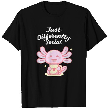 Discover Just Differently Social Nerd Introvert Weird Antis T Shirts