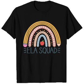 Discover English Language Arts Teacher, ELA Squad T Shirts