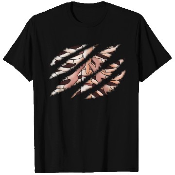 Discover Claw uncovers skeleton T Shirts