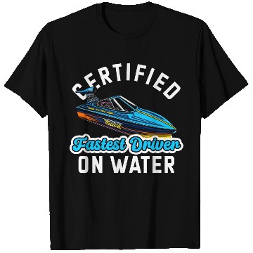 Discover Drag Boat Racing Racer Speed Motor Boat T Shirts
