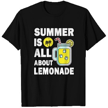 Discover Lemonade Lover Summer Quote T Shirts