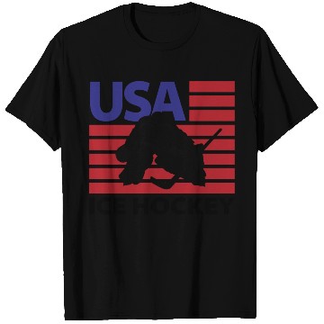 Discover Usa Ice Hockey T Shirts
