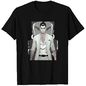 Discover Japan Yakuza Greeny Face T Shirts
