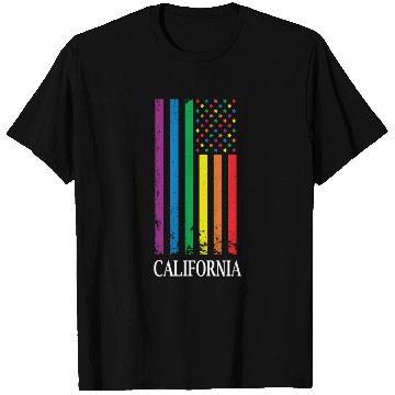 Discover California Pride Month Pride Flag LGBT Community L T Shirts