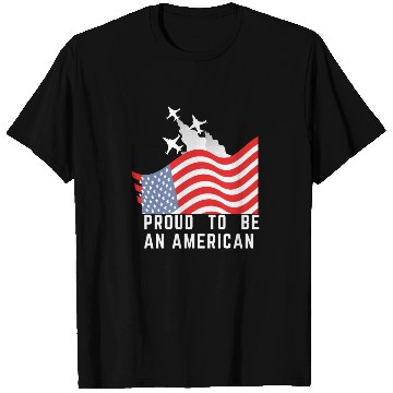 Discover Wings of Liberty: Red, White, and Blue Plane T Shirts