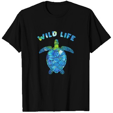 Discover Wildlife Turtles Reptile Sea Animal Tortoise love T Shirts