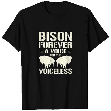 Discover World Wildlife Day Retro Bison Wildlife Animal T Shirts