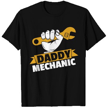 Discover Daddy Mechanic Engineer T Shirts