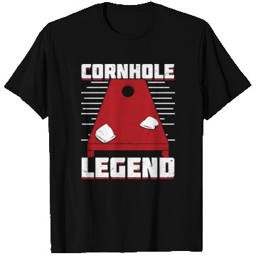 Discover Cornhole Legend Bean Bag Toss Player Gift T Shirts