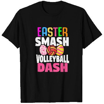 Discover Easter Volleyball Bunny Holiday Rabbit Sport T Shirts