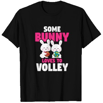 Discover Easter Volleyball Bunny Holiday Rabbit Sport T Shirts