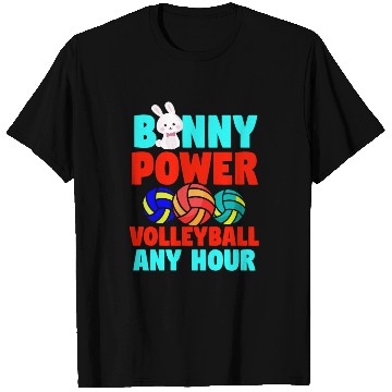 Discover Easter Volleyball Bunny Holiday Rabbit Sport T Shirts