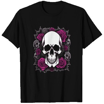 Discover Los Angeles Mexican sugar skull T Shirts