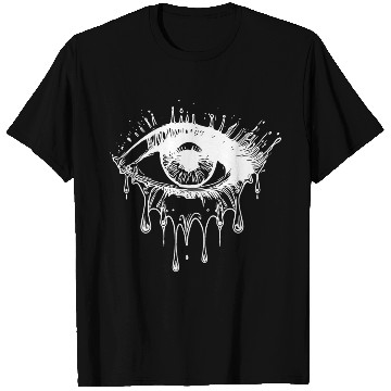 Discover Crying Eye Realistic Tattoo Style T Shirts