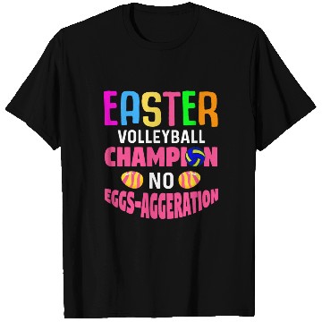Discover Easter Volleyball Bunny Holiday Rabbit Sport T Shirts