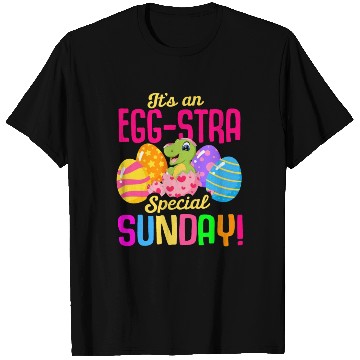 Discover Easter T-rex Dinosaur Rabbit Easter Bunny Holiday T Shirts