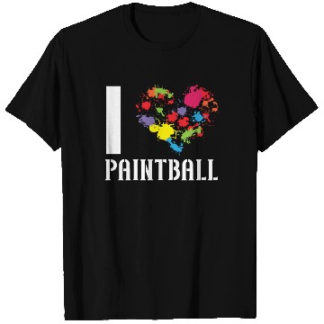 Discover Paintball Paint Gun Paintball Player Paintballer T Shirts