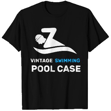 Discover Vintage Swimming Pool Case For Dark T Shirts
