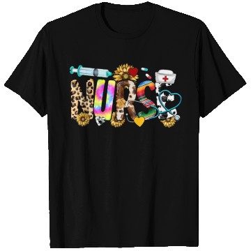 Discover Registered Nurse Nursing School Nurse Week Leopard T Shirts