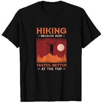 Discover Hiking Camping Mountain Hiker T Shirts