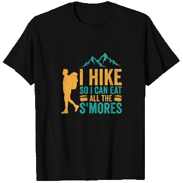 Discover Hiking Camping Mountain Hiker T Shirts