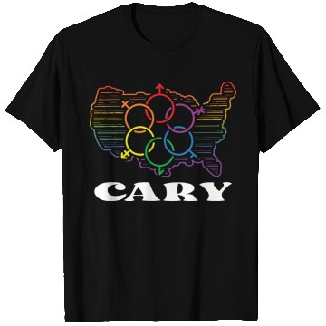 Discover Cary Pride Month Pride Flag LGBT Community LGBTQ F T Shirts