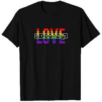 Discover Pride LGBTQ. Statement T Shirts