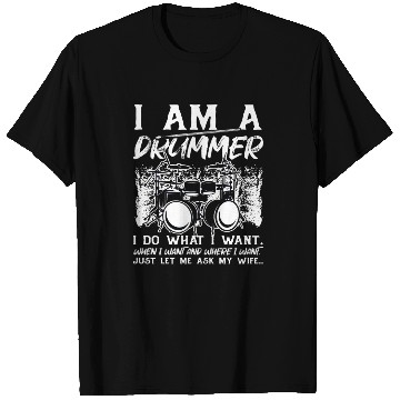 Discover Funny Drum Player Drummer Musician Drum Player T Shirts