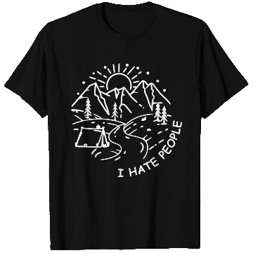 Discover Mountains Nature Adventure Outdoor T Shirts