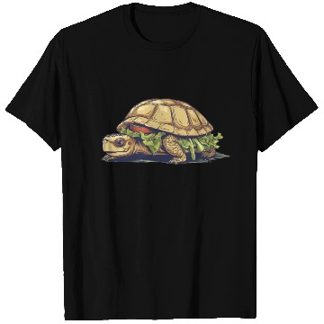 Discover Turtle Sandwich Sticker n' T Shirts Version