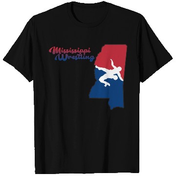 Discover Mississippi Wrestling T Shirts