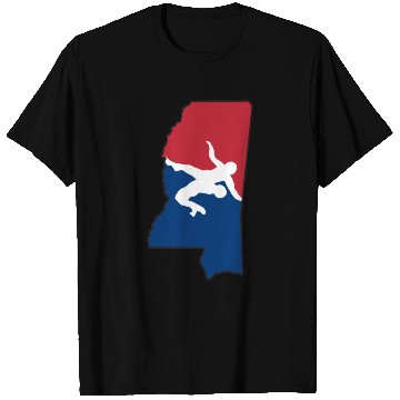 Discover Mississippi Wrestling T Shirts