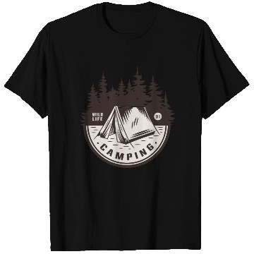 Discover CAMPING WILD LIFE 91 T Shirts